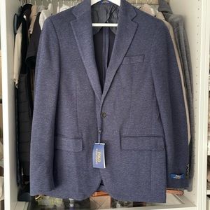 Polo Ralph Lauren herringbone Blazer. Size 38 blue.